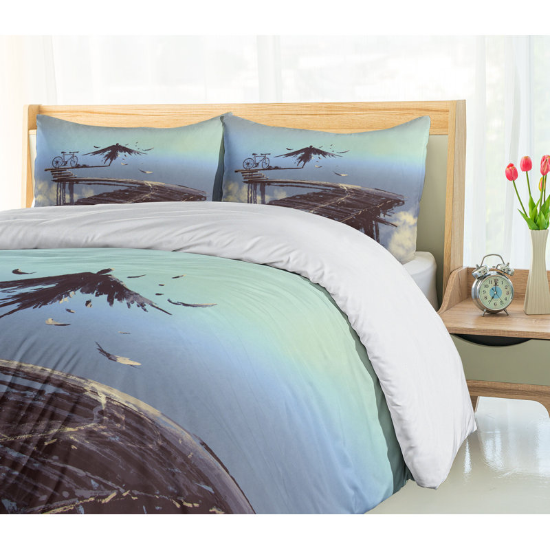 Polyester Duvet Cover, King Duvet Cover + 2 Standard Shams
