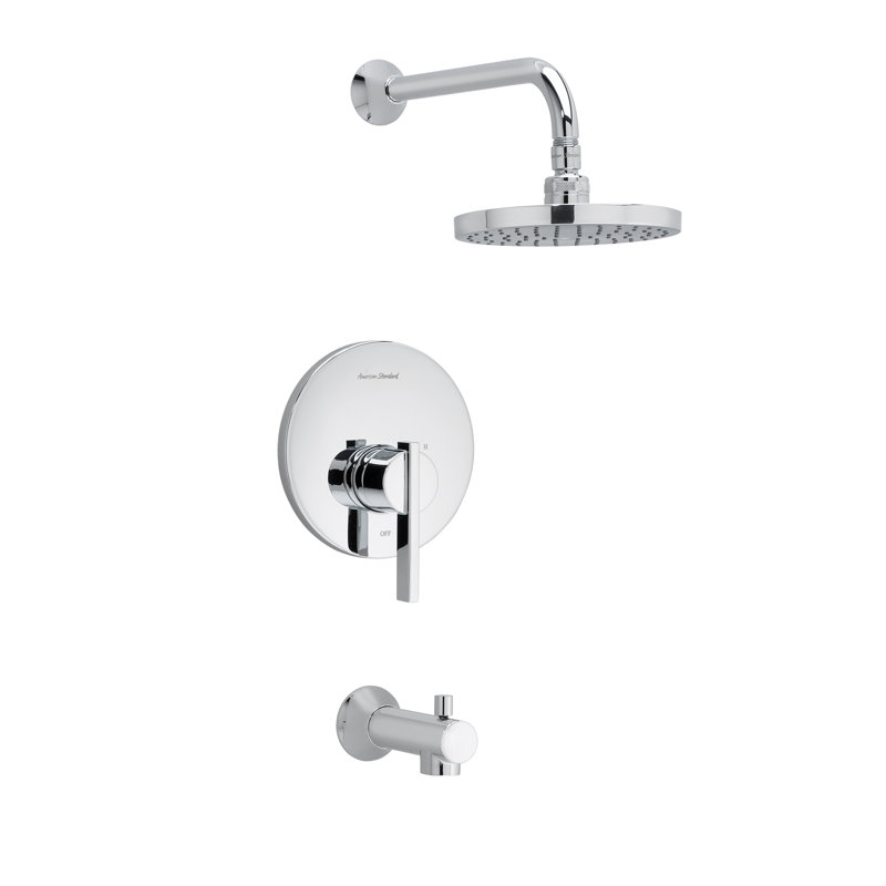 Berwick Shower Faucet, Polished Chrome