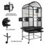 Cage à dôme noire 24 x 22 par A&E-30980198-133571551