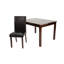 Ensemble de salle à manger rembourré 5 pièces Modern-1191654199-1191654197