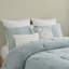 Édredon en coton moulu - réversible et confortable pour la literie pour grand lit 2 taies décoratives doubles / grand assorties-118742682-118742679