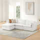 Greylan 114'' 4 - Piece Upholstered Modular Sectional