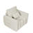 Modern Teddy Fabric Sofa Upholstered With Pillow - Perfect For Living Room, Office, And Bedroom --1250909635