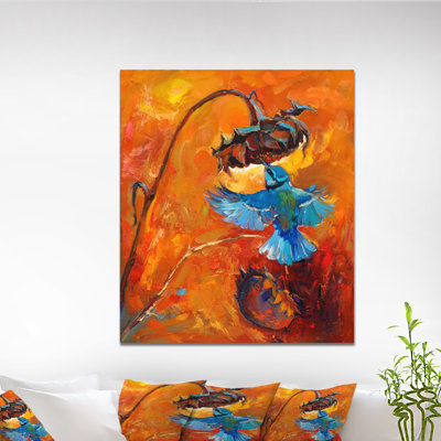 " Hummingbird " Oil Print