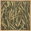 Reproduction d'art sur toile encadrée botanique vert et jaune-108345468-108345470