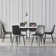 49cm H Tufted Velvet Upholstered Side Chair in Grey