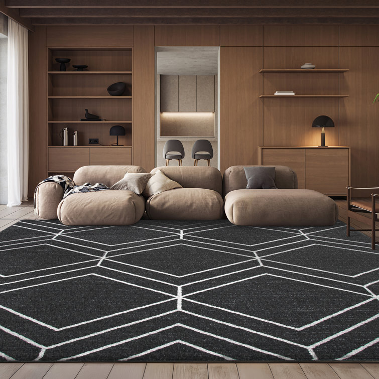 Tapis géométrique Garces Performance
