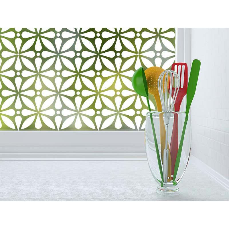 Abstract Window Decal, 48" x 84"
