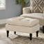 Crème 11,93 lb avec plateau-coussin - Pièce de salon pratique captivante