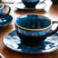 Stoneware Cappuccino Cup and Saucer-1404354812