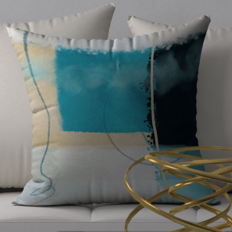 Housse de coussin décoratif carrée nutritive, 20 po x 20 po
