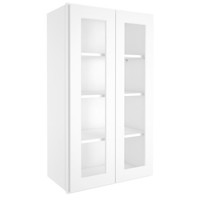 Armoire murale pour la cuisine, le salon et la salle de bain en verre non incluse
