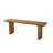  Gennari Solid Wood Bench with Flat Fluted Legs（Three Sizes Available）-969149076