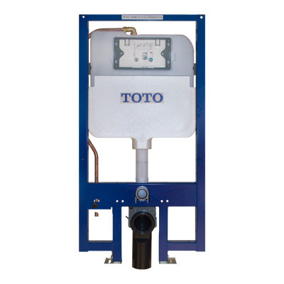 TOTO® DuoFit® In-Wall Toilet Tank with Dual-Max® Dual-Flush 1.28 and 0.9 GPF System with Copper Supply