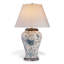 Scalamandre Maison 36'' Rich Blue/Cream Table Lamp