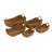 Asilin Seagrass Handmade Decorative and Functional Storage Basket with Metal Handles