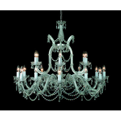 19 - Light Candle Style Chandelier