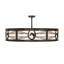 6 - Light Semi Flush Mount