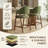 Upholstered Solid Wood Bar Stool Counter Stool-1188858361-1188858363