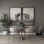 18.87'' H Upholstered Metal Dining Chair-91893828