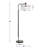 Padowitz Black Floor Lamp