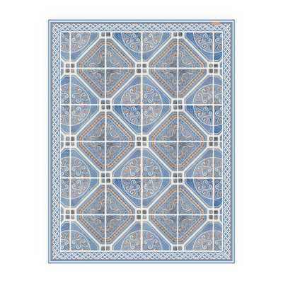 Bynoe Geometric Kitchen Mat