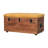 Buffalo Hide Caramel Storage Trunk-108808801
