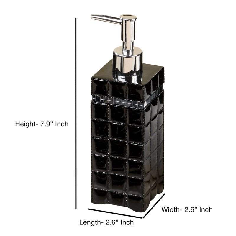Giraffe Bathroom Accessory, Black