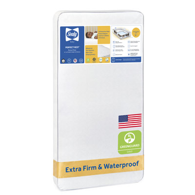 Sealy Baby Premium Firm Waterproof Crib Mattress