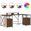 Desk With Drawer 182 X 101 X 87.5 Cm Engineered Wood-752831551