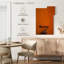 Rouleau à peinture orange-1460374346