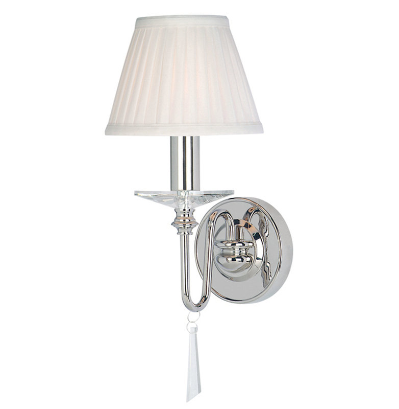 Armed Sconce, Nickel