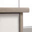 Executive Desk With Large Desktop, Brown Finish