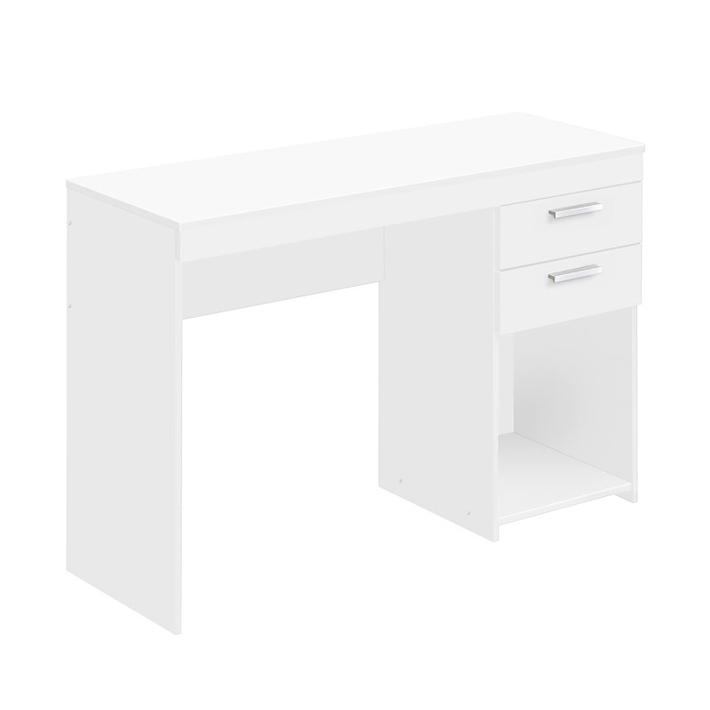 Bureau de travail avec rangement Techni Mobile, White