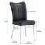 Chaises de salle à manger ergonomiques 18,4 po H 18,4 po-429443407
