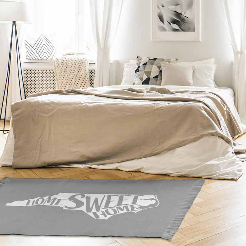 Tapis gris caroline du nord à la maison