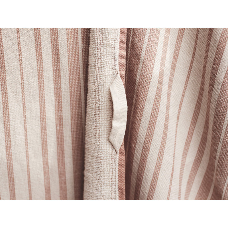 Débarbouillette en coton Sycamore, Lin avec praline, Serviette essuie-main