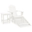 Chaise Adirondack en bois massif avec table Levens-793264167