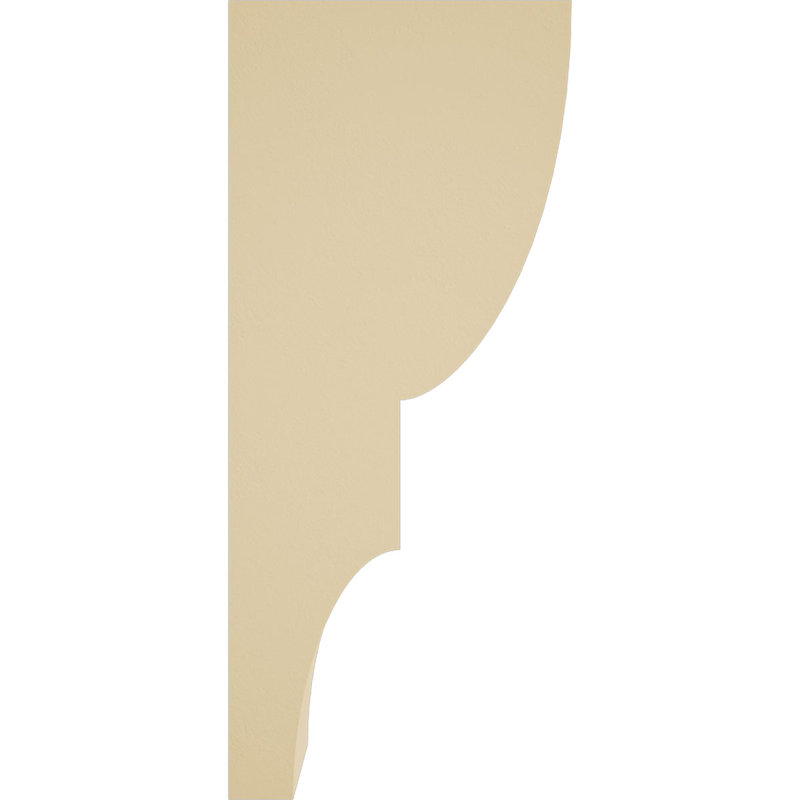 Corbeau en uréthane Ridgewood Signature, brun clair apprêté, H 14 po x l 5,5 po x P 6 po