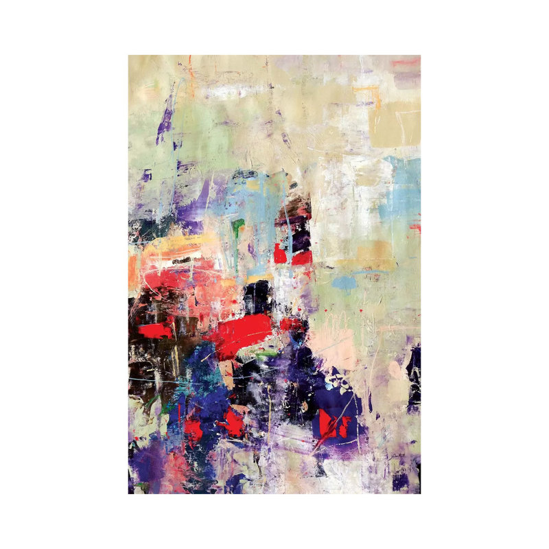"Base camp" par Julian Spencer, reproduction d’art, Pas de tapis, H 48 po x l 32 po x P 1,5 po, Toile tendue