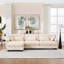 Canapé modulaire modulaire Cloud Couch avec repose-pieds mobile et siège profond-101471966