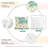 4 Pcs Daisy Pattern Decorative Pillow Covers