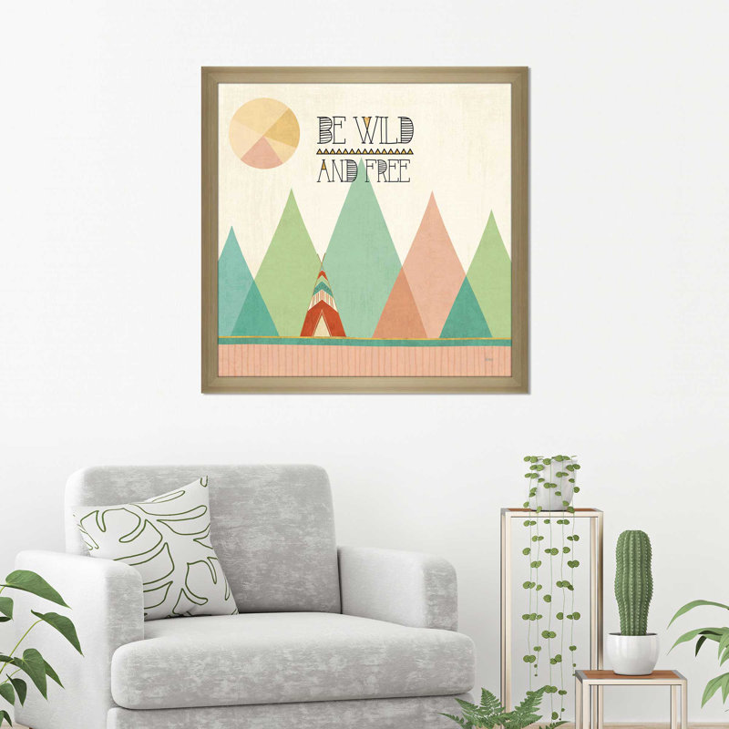 « sud-ouest geo ii », art textuel sur toile, H 21,5 po x l 21,5 po x P 0,75 po, Encadrement champagne
