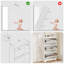 Armoire à chaussures étroite 10,25 po avec 3 tiroirs rabattables, organisateur d'entrée mince, blanc-129933987