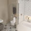 Pare-baignoire baignoire avec verre trempé-113150531