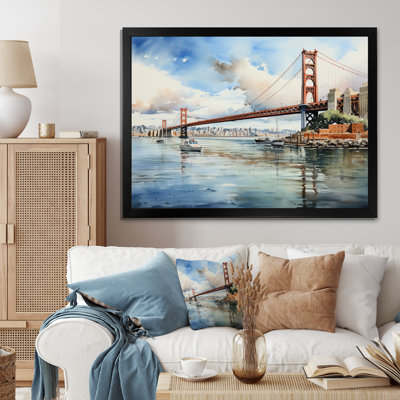 Pont bleu, merveille architecturale I - impression