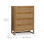 Teamson Home Hatteras 4-drawer Dresser, Walnut-124338538