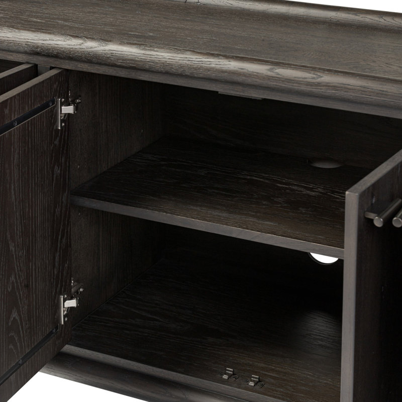 Glenview 94'' W Sideboard, Smoked Black Oak