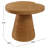Vyvianna Rattan Accent Table