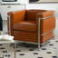 Fauteuil en peau de vache l 31,5 po Benisha: design contemporain et rustique, idéal pour la maison et le bureau-469939827